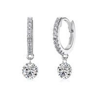 Orecchini CikOrefice Gioielli Donna in Argento Cubic Zirconia ETQHR01 - ETQHR01